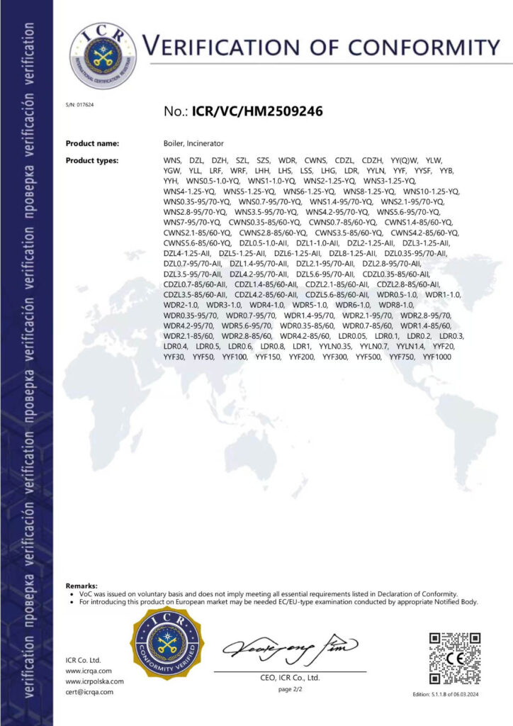 CE Certificate