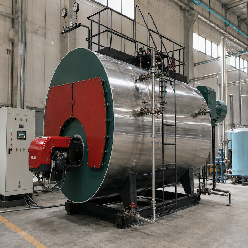 boiler project cases 3 ton gas steam boiler for EPS foam factory in Georgia