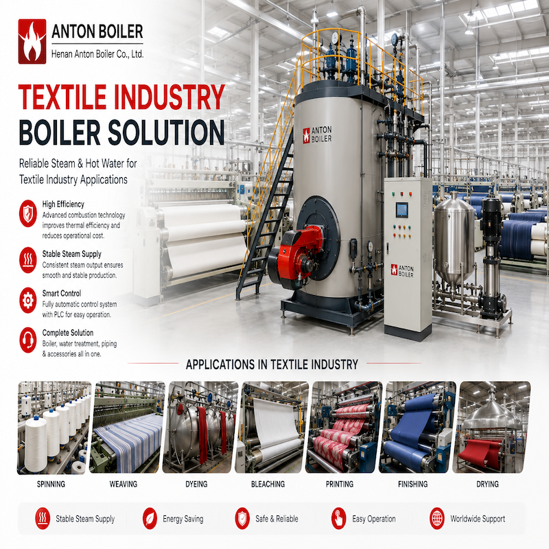 Textile Industry Boiler Solution