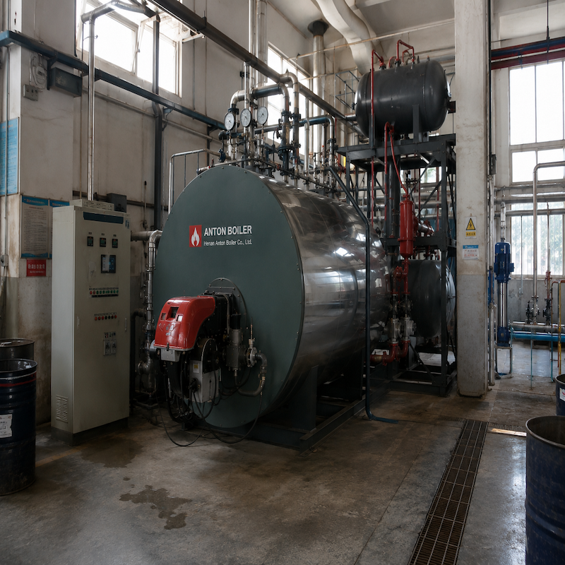boiler project case thermal oil boiler for chemical industry