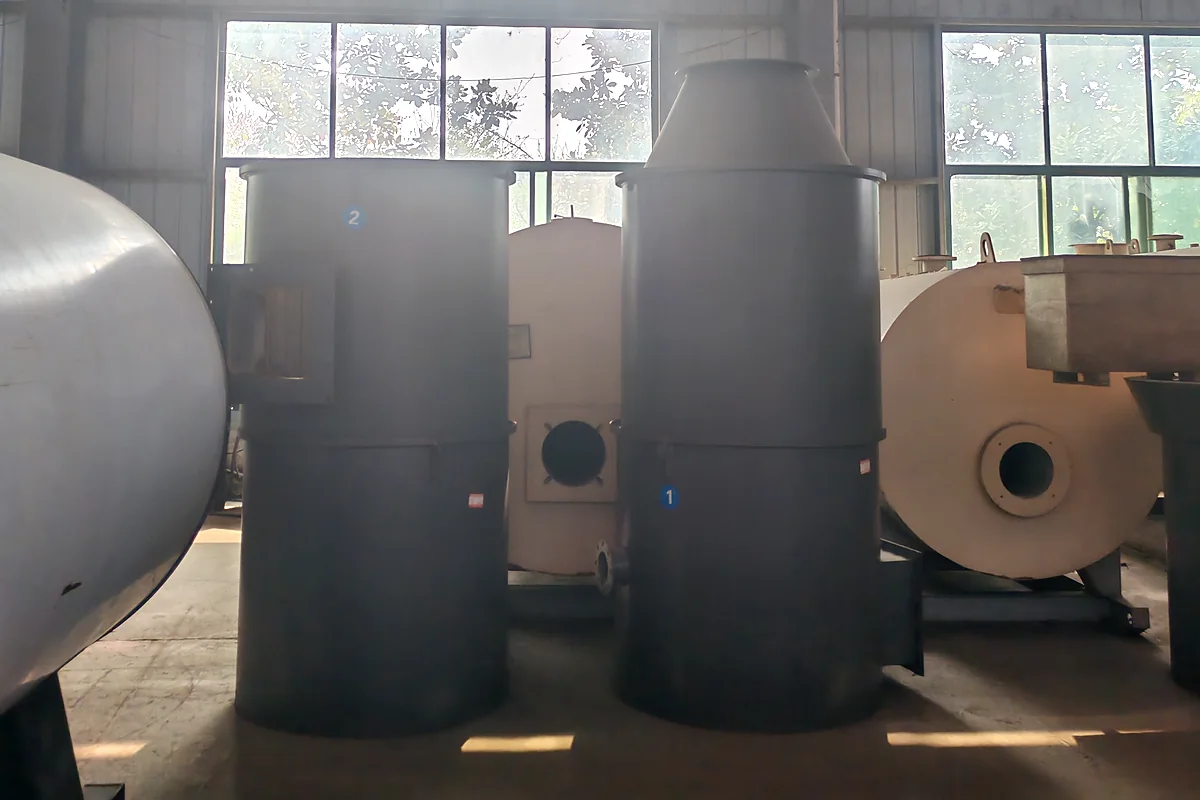 Industrial boiler auxiliary dust-collection equipment in the factory