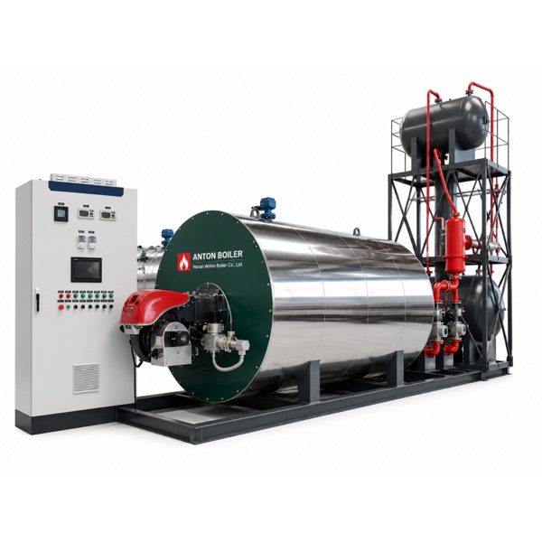 Industrial thermal oil boiler system